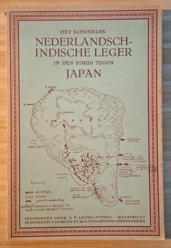 Het KNIL in den strijd tegen Japan, Verzamelen, Ophalen of Verzenden, Landmacht, Azië, Boek of Tijdschrift