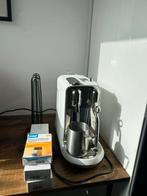 Nespresso Sage Creatista Plus kleur zeezout, Witgoed en Apparatuur, Koffiezetapparaten, Ophalen, Koffiepads en cups, Gebruikt
