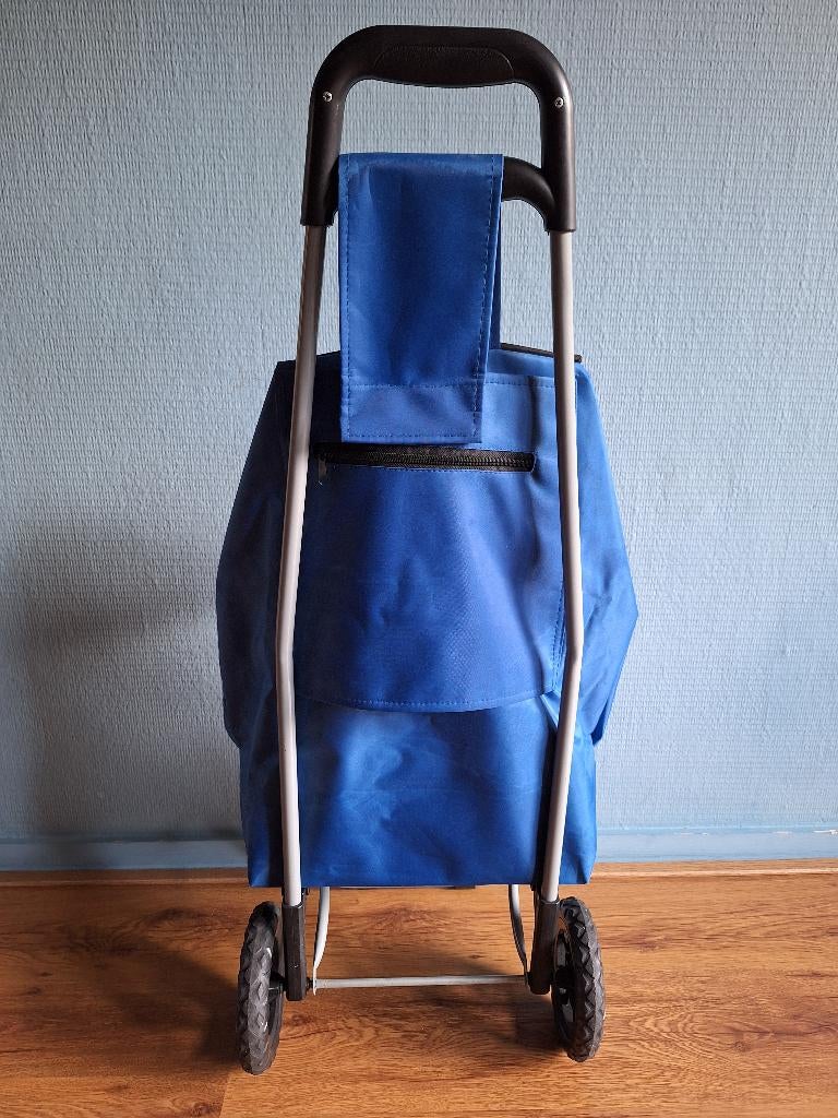 Boodschappenkarretje, Wieltjes, 30 cm of meer, Blauw, Minder dan 35 cm