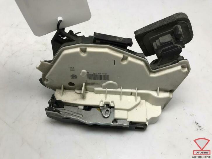 vw golf 6 slotmechaniek portier links achter 5k1839015r, Gebruikt, Volkswagen, Volkswagen AG, Achter