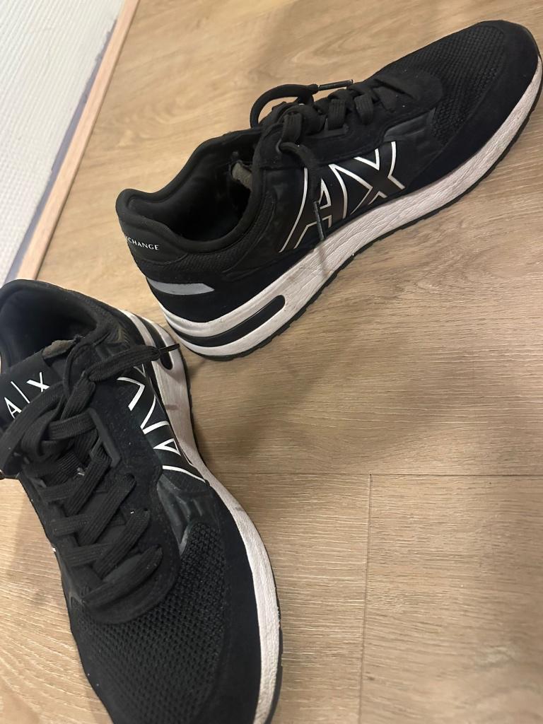 Armani Exchange schoen heren, Zwart, Ophalen of Verzenden, Sneakers of Gympen, Gedragen