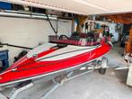 Speedboot Sims super v  met 40pk yamaha, Watersport en Boten, Speedboten, Ophalen, Zo goed als nieuw, Minder dan 70 pk, 3 tot 6 meter