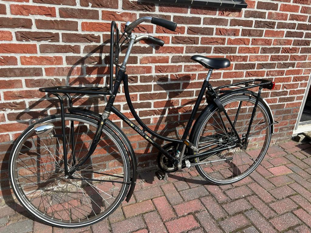 Opoe fiets, omafiets, Fietsen en Brommers, Fietsen | Meisjes, Ophalen, Zo goed als nieuw, 26 inch of meer