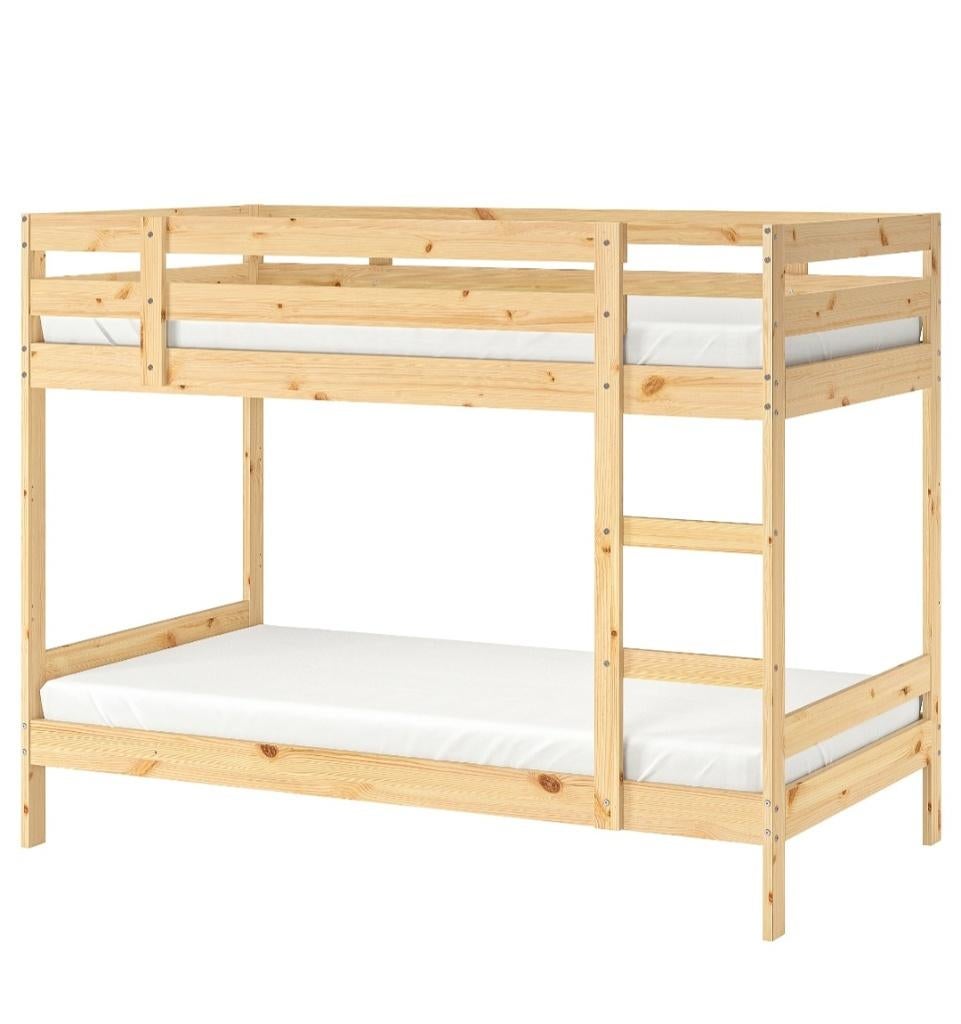 IKEA stapelbed, Huis en Inrichting, Slaapkamer | Stapelbedden en Hoogslapers, Ophalen, Gebruikt, 90 cm, Eenpersoons