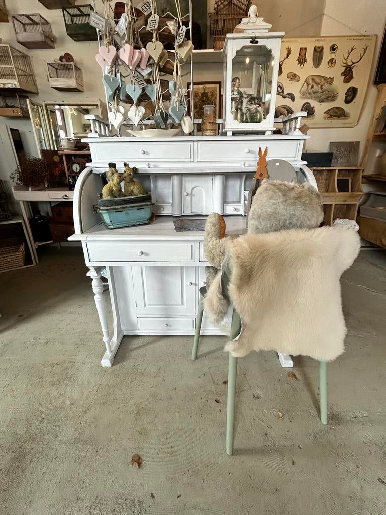 Brocante secretaire (3-delig) - Sfeervol en praktisch, Ophalen, Gebruikt