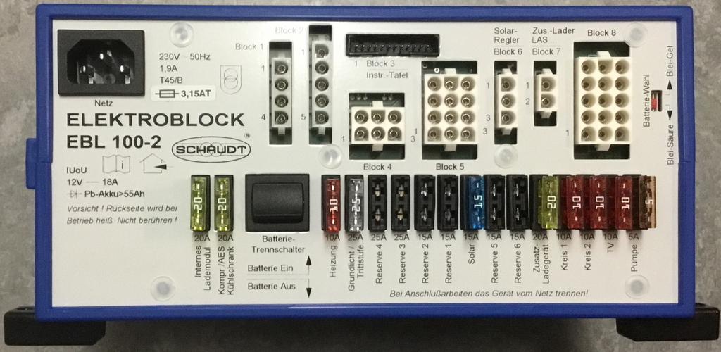 Schaudt EBL100 elektroblock, Schaudt, Zo goed als nieuw, Service@schaudt.de, Planckstr. 8 Markdorf