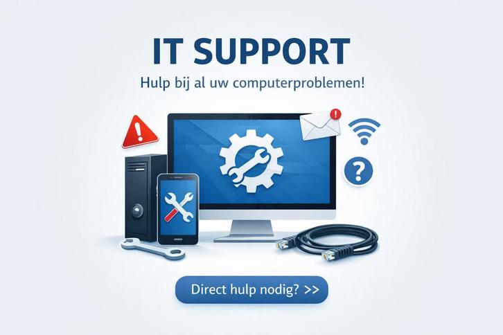 Computer kapot of traag? Ook installatie & data herstel!, Diensten en Vakmensen, Computer en Internet experts, Beveiliging en Viruspreventie