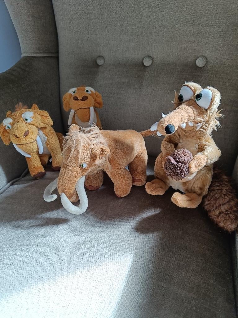 Ice Age knuffels, Ophalen of Verzenden