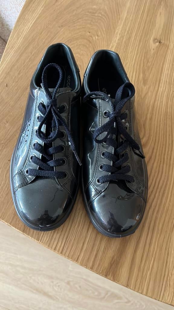 Ecco schoenen, lak, donkerblauw, nieuw maat 38, Ophalen of Verzenden, Nieuw, Schoenen