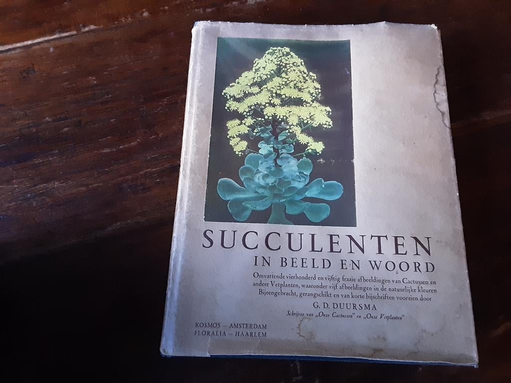 Boek over cactussen 1930, Ophalen of Verzenden, Interieur en Design