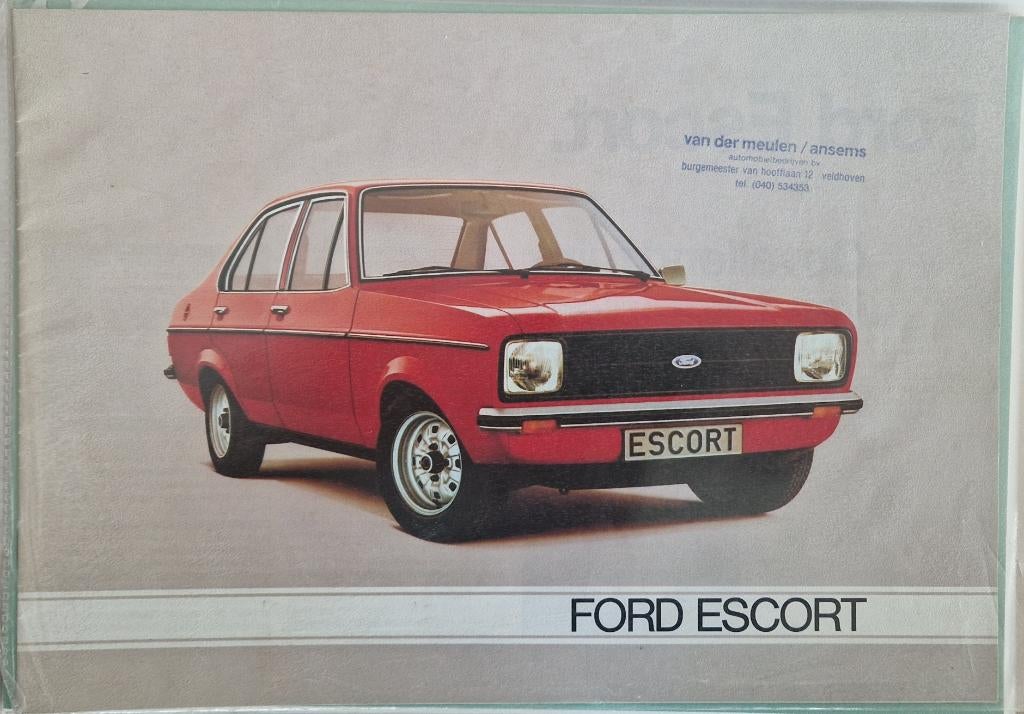 Folders Ford, Ophalen of Verzenden, Zo goed als nieuw, Ford