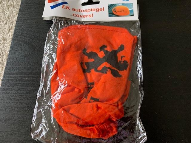 autospiegel covers oranje hup holland, voor auto spiegels, Ophalen of Verzenden, Nieuw