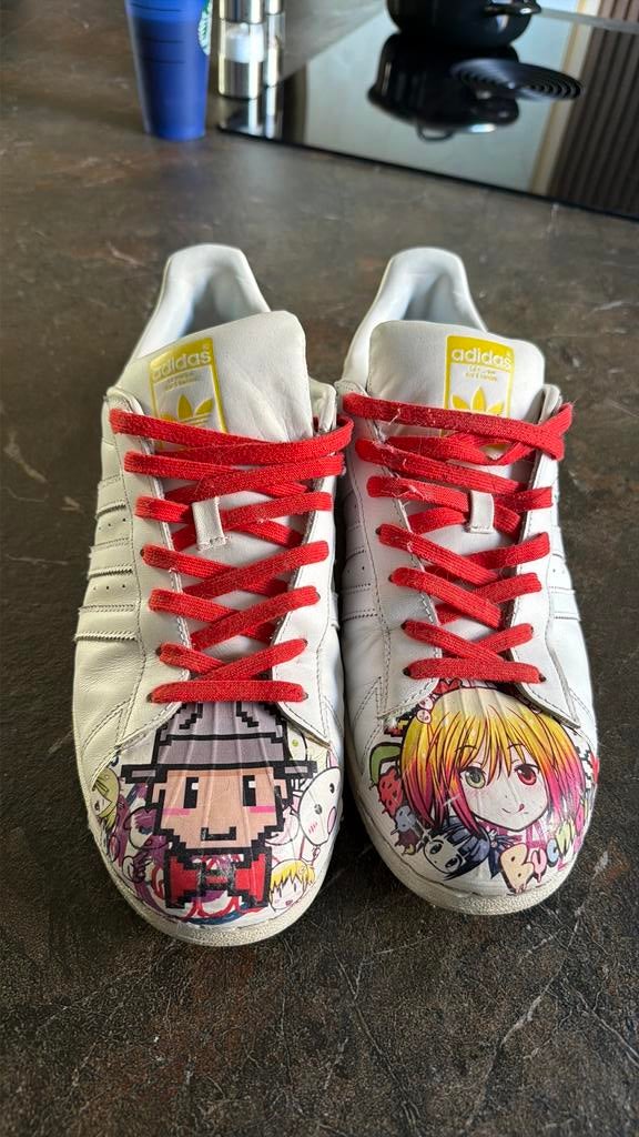 Adidas Superstar Pharrell Williams maat 46, Ophalen of Verzenden, Zo goed als nieuw, Schoenen