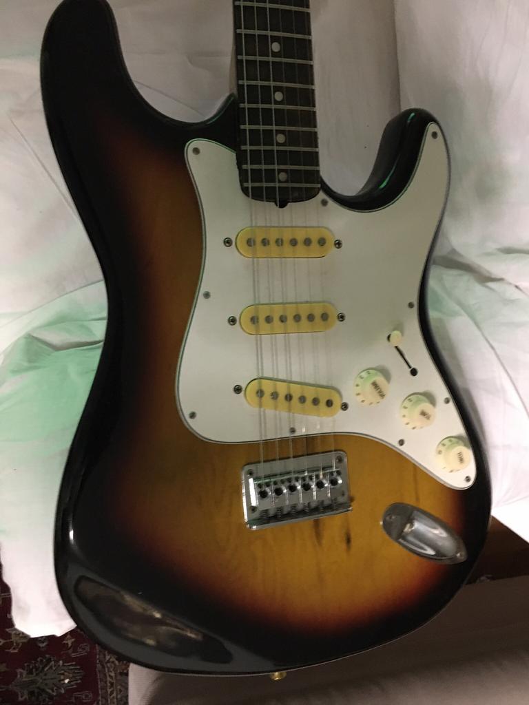 Gitaar elektrische, Ophalen of Verzenden, Zo goed als nieuw