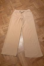 Ibiza mode joggingbroek katoen beige camel S, Kleding | Dames, Verzenden, Gedragen, Lang