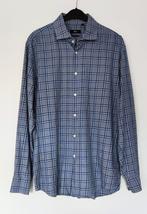 Hugo Boss geruite blouse maat XL, Kleding | Heren, Grote Maten, Overhemd, Blauw, Ophalen of Verzenden, Zo goed als nieuw