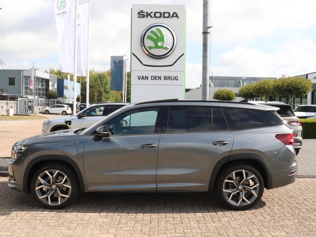 Skoda Kodiaq 1.5 TSI 204pk PHEV Sportline Business | Trekhaa, Auto's, Skoda, 4 cilinders, 250 km/l, 26 kWh, Bedrijf