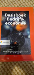 Basisboek Bedrijfseconomie - 12e druk, Boeken, Drs. Wim Koetzier, Drs. Rien Brouwers, Drs. Olaf Leppink, Zo goed als nieuw, Gamma