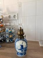 Antieke Delfts Blauwe olielamp van De Porceleyne Fles, Ophalen