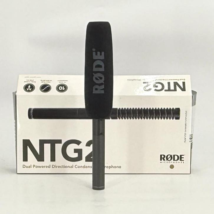 Rode NTG2 Condensator richtmicrofoon, Muziek en Instrumenten, Microfoons, Zo goed als nieuw