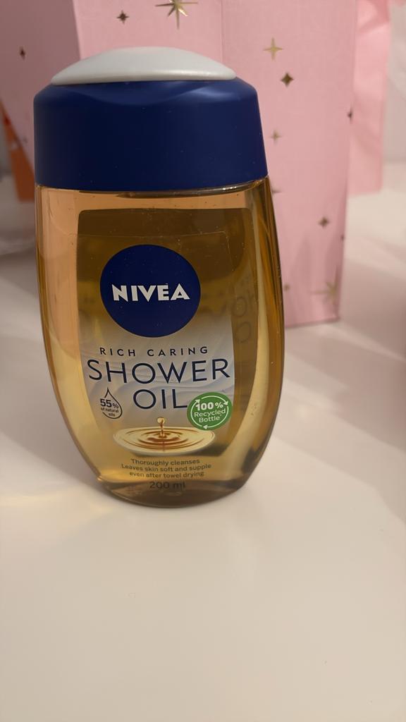 Nivea Rich Caring Shower Oil - 200 ml, Ophalen, Nieuw, Bad & Douche