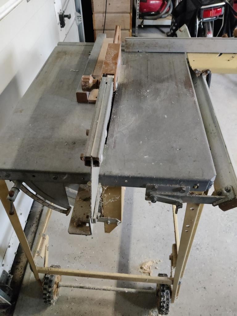 Cirkelzaagtafel merk Scheppach - Hobbymatig gebruikt, Ophalen, Gebruikt, Cirkelzaag, Scheppach