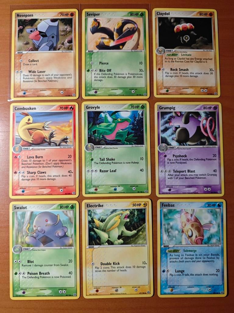 EX Emerald pokémon kaarten | Vintage pokémon kaarten, Ophalen of Verzenden, Zo goed als nieuw, Meerdere kaarten