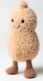 Nieuw! Jellycat pinda, amuseables peanut !, Ophalen of Verzenden, Nieuw, Overige typen
