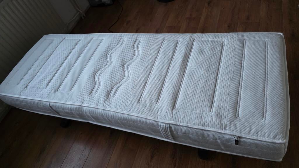 Swissflex Elektrische Lattenbodem, Huis en Inrichting, Ophalen, Zo goed als nieuw, 200 cm, Eenpersoons