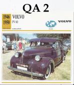 Qa2 autokaart volvo pv60 1946 / 1950, Verzamelen, Ophalen of Verzenden, Zo goed als nieuw, Auto's