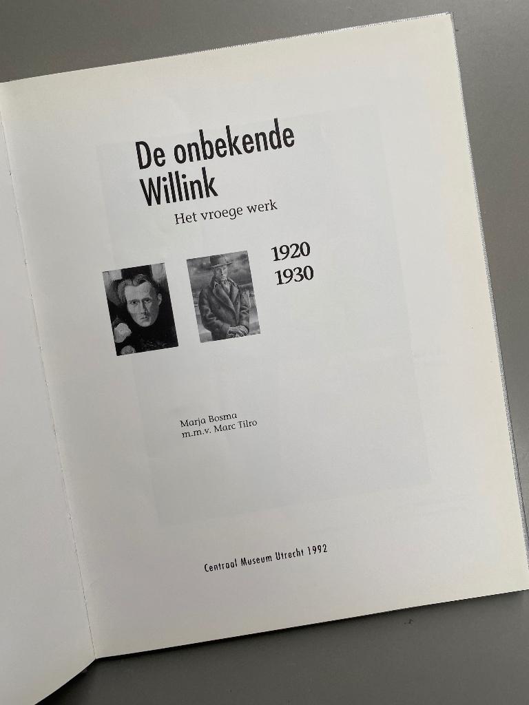 De onbekende Willink. Het vroege werk 1920 1930, Ophalen of Verzenden, Zo goed als nieuw, Schilder- en Tekenkunst