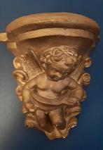 Wandconsole gips Engel figuur, Ophalen of Verzenden