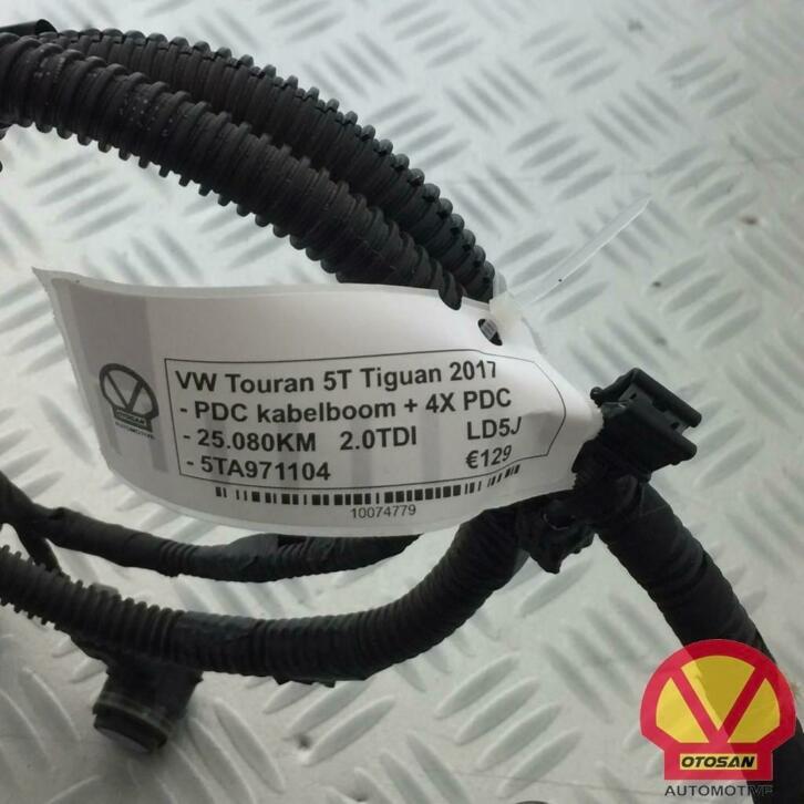 vw touran 5t pdc kabelboom + 4x parkeersensoren 5ta971104, Gebruikt, Volkswagen, Volkswagen AG, Berliner Ring 2
38440  Wolfsburg, DE