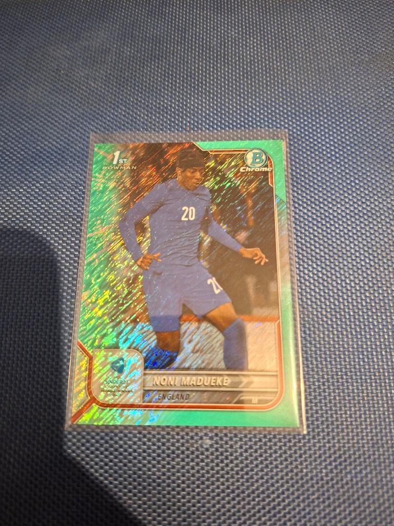 Topps Bowman Chrome Noni Madueke 1ST /125, Ophalen of Verzenden, Zo goed als nieuw, Plaatje