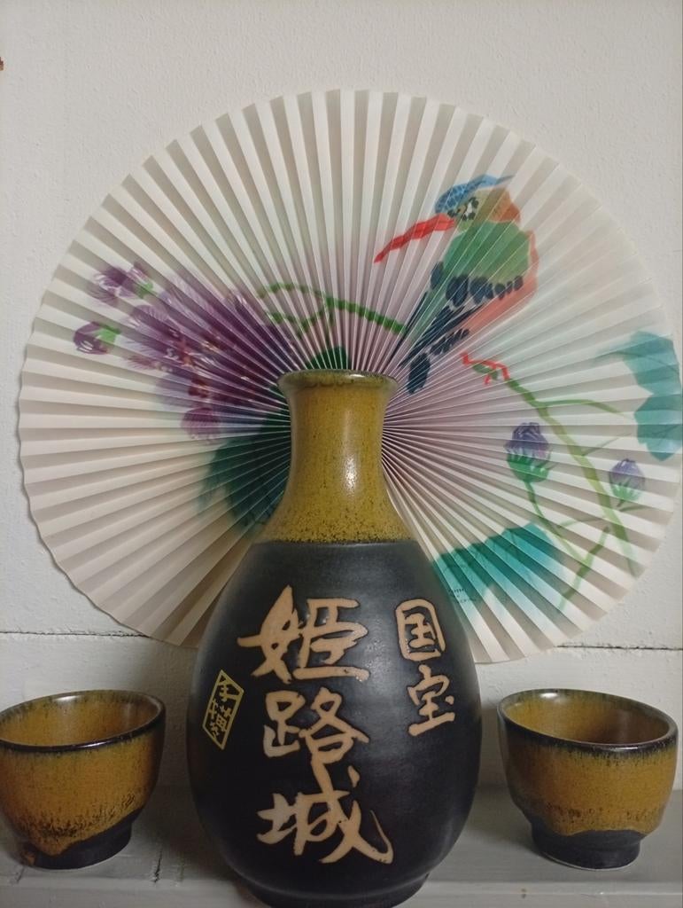 Kannetje en waaier, Ophalen of Verzenden