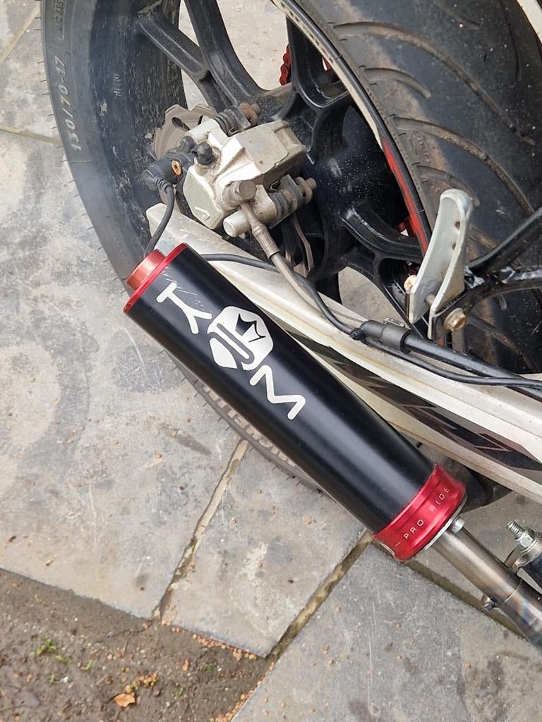 Krm demper rood, Ophalen of Verzenden, Zo goed als nieuw, Uitlaat, Krm