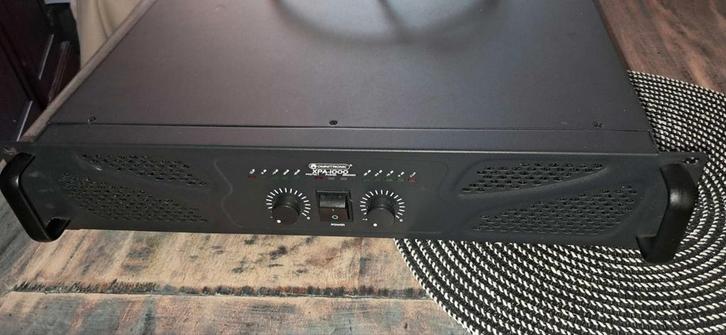 Omnitronic XPA-1000 Versterker DEFECT, Audio, Tv en Foto, Versterkers en Receivers, Gebruikt, Stereo, 120 watt of meer, Overige merken