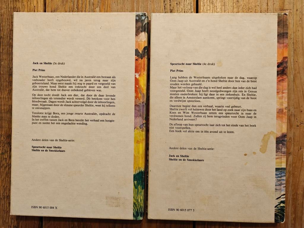 Deel 1 en 2 van de serie: Jack en Sheltie., Boeken, Ophalen of Verzenden, Zo goed als nieuw
