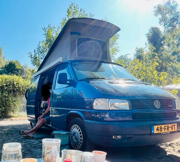 Volkswagen camper T4 2.5 tdi AIRCO 102 PK Coach, Caravans en Kamperen, Campers, Particulier, tot en met 4, Buscamper of Camperbus