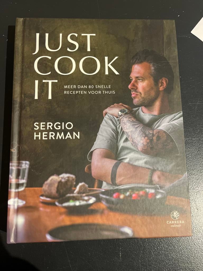 Just Cook It - Sergio Herman (Kookboek), Verzenden, Zo goed als nieuw, Overige gebieden, Hoofdgerechten