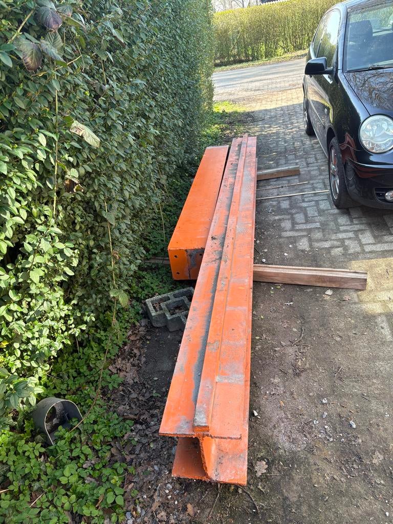 H balken, Doe-het-zelf en Verbouw, Metalen, Ophalen of Verzenden, Gebruikt, IJzer