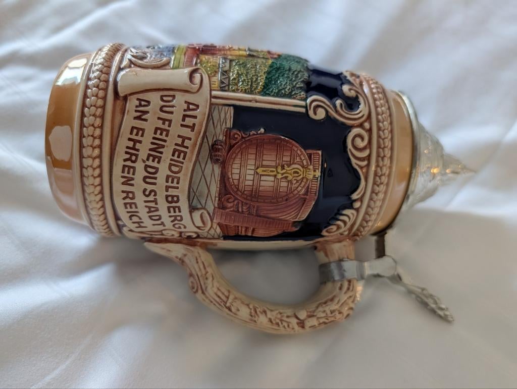 Vintage Duitse Bierpul - Alt Heidelberg, Antiek en Kunst, Ophalen of Verzenden