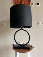 Industriële tafellamp met zwarte kap - Handelshuis Epe, Ophalen of Verzenden, Zo goed als nieuw, Metaal, 50 tot 75 cm