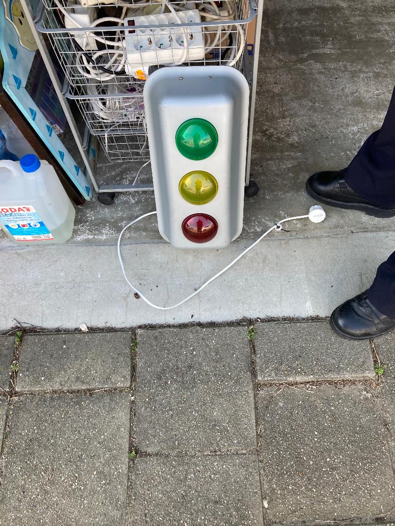Verkeerslicht kinderen, Hobby en Vrije tijd, Gebruikt, Auto, 1:32 tot 1:50, Ophalen