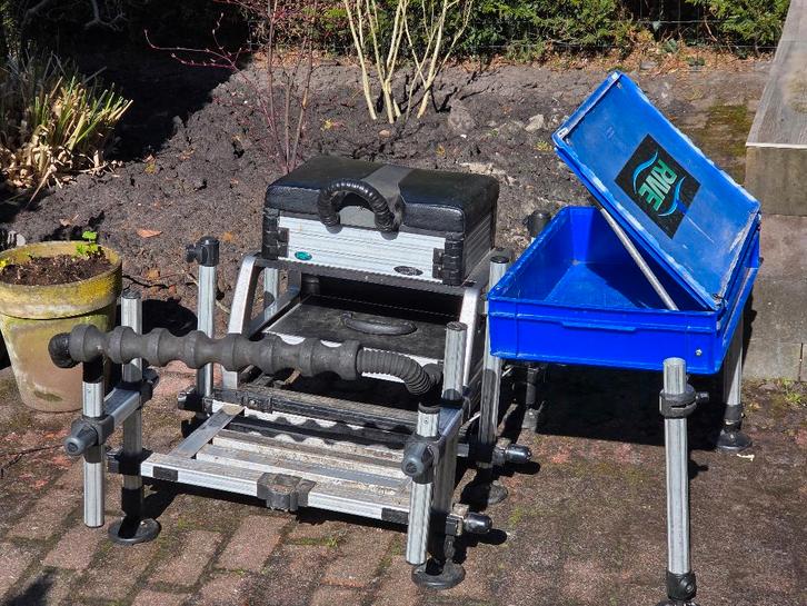 Rive visplateau, Watersport en Boten, Hengelsport | Witvissen, Gebruikt, Complete set, Ophalen