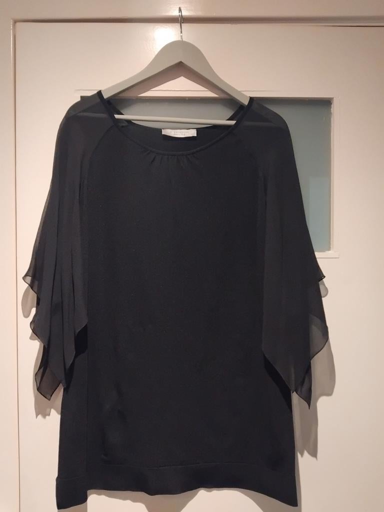 D. Exterior zwarte top - maat XL, Kleding | Dames, Tops, Zwart, Maat 46/48 (XL) of groter, Ophalen of Verzenden, Zo goed als nieuw