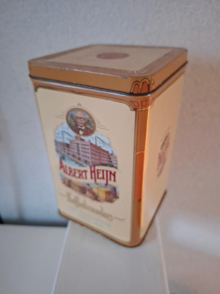 Blik albert heijn, Ophalen of Verzenden, Gebruikt, Koffie, Overige merken