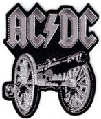 ACDC stoffen opstrijk patch embleem #2, Ophalen of Verzenden, Nieuw, Kleding