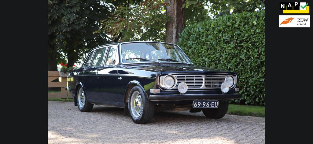 Volvo 144 De Luxe, 1e serie, origineel., i.g.st., LPG inst., Auto's, Volvo, Gebruikt, Overige modellen, 4 cilinders, Blauw