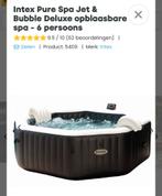 Intex Pure Spa Jet & Bubble Deluxe 6 persoons, Ophalen, Gebruikt, Filter, Opblaasbaar